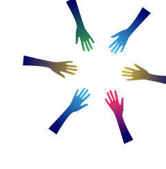 Volunteer hands